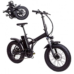 AORISSE Electric Bike AORISSE Electric Bike, 20 Inch Aluminum Alloy Variable Speed Foldable Electric Bicycle 480W 48V / 10.4AH Battery Snow Beach Mountain Ebike, Detachable Battery