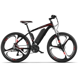 AORISSE Electric Bike AORISSE Electric Bike, 27-Speed Adult Electric Commuter Mountain Bicycle Integrated Wheel 26" 250W 36V Removable Lithium Battery Ebike for Outdoor Cycling Travel Work Out, Electric Durability 45KM