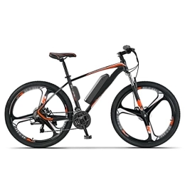 AORISSE Electric Bike AORISSE Electric Bike, 27-Speed Adult Electric Commuter Mountain Bicycle Integrated Wheel All Terrain 26" 250W 36V Ebike for Outdoor Cycling Travel Work Out, A, Electric Durability 65KM
