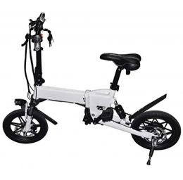 Archer Electric Bike Archer Mini Sized 12-Inch Traveling Electric Bike Aluminum Alloy Frame Easy Folding Led Lights Waterproof LCD Power Display