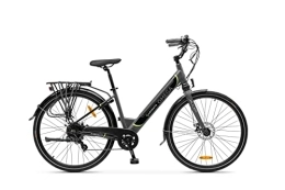 Argento  Argento Omega Unisex Adult E-Bike, Black, One Size