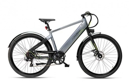 ARMONY Electric Bike Armony Milano Avanguardia, Electric Bike Unisex Adult, Grey Matte Black, 28