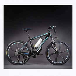 Augu Electric Bike Augu Electric mountain bike, mountain bicycle Lithium Battery Electric Oil brake Two-wheeler 27-speed 48V 350W 10AH with LED lights for Men Women