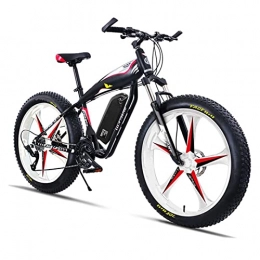 AWJ Electric Bike AWJ Mountain Electric Bikes for Men 264.0 Inch Fat Tire Electric Mountain Bicycle Snow Beach Off-Road 48V 750W / 1000W High Speed Motor Ebike