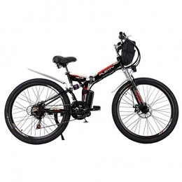 BAIYIQW Electric Bike BAIYIQW Electric Bicycle Snow Bike (26in) 350W high-speed motor / 3 riding modes / 48VA lithium battery / weight 19kg, load-bearing 140kg, 48V / 15AH / 720Wh / 110km