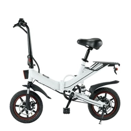 BEDRE Electric Bike BEDRE Adult Electric Bicycles, Motor Electric Mountain Bike 16 Inches Tyres Folding Bicycle
