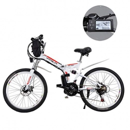 Bewinch Electric Bike Bewinch 24 Inch Electric Mountain Bikes, Removable Lithium Battery Mountain Electric Folding Bicycle with Hanging Bag Three Riding Modes Suitable for Men And Women, B, 12ah / 576Wh