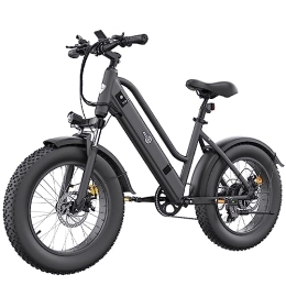 Bezior Bike Bezior Electric Bike XF103, 20 inch E-bike, Smart Electric Bicycle with Pedal Assist, 3 Riding Modes City EBike, Height Adjustable, Unisex Adult, Black