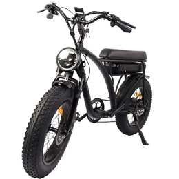 Bezior Bike Bezior XF001 20" Electric Bike Retro Ebike for Adults 3 Riding Modes