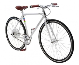 Bibo Bikes Bike Bibo Bikes Unisex's Gekko Electric Bike, White, Size 52