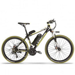 BNMZX Electric Bike BNMZX Electric bicycle, 26 inch 48V10AH folding city bicycle, aluminum alloy lithium electric mountain bike, adult moped, D-48V10ah