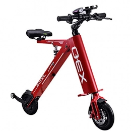 BOHENG Bike BOHENG Electric Bicycles, Mini Folding Electric Car, Adult, 36V Lithium Battery Bicycle, Portable Travel Battery Car, LED Lighting, B