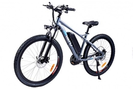 BONHEUR Electric Bike BONHEUR 27.5" Electric Bike for Adults, Electric Bicycle with 250W Motor, 36V 8Ah Removable Battery, Professional 21 Speed Transmission Gears (Color : Grey)