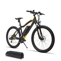 bzguld Electric Bike bzguld Electric bike Electric Bike For Adults 400w Mountain Electric Bicycle 27.5 Inch Tire E Bike, 48V13AH Lithium Battery Electric Bicycle up to 31MPH, 21 Speed Gears (Color : Plus a 13Ah battery)