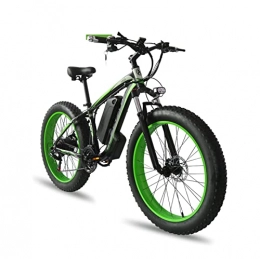 bzguld Electric Bike bzguld Electric bike Electric Bikes for Adults Men 1000W 26 Inch Fat Tire Electric Bike 48V 18Ah Removable Lithium Battery Electric Bicycle Beach Ebike (Color : A, Size : One 18AH battery)