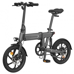 bzguld Electric Bike bzguld Electric bike Folding Electric Bikes For Adults Power Assist Electric Bicycle 80km Range 10Ah 36V 250W Rear Wheel Drive Motor Urban Commute E-Bike (Color : Grey)
