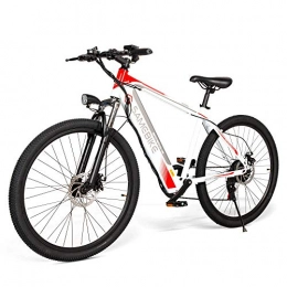 Carsparadisezone Electric Bike Carsparadisezone 26" Electric Bikes, Magnesium Alloy Ebikes Bicycles All Terrain, 36V 250W 8Ah Lithium-Ion Battery Mountain Ebike for Mens Women 7 Speed Disc Brakes 3 Modes