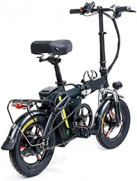 CASTOR Bike CASTOR Electric Bike 14" Folding Electric Bike, 400W City Commuter bike, Removable lithium battery 48V 8AH / 13AH with Three Working Modes Electric Bicycle for Adults and Teenagers