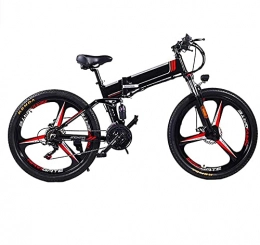 CASTOR Electric Bike CASTOR Electric Bike 26'' Electric Bike, 350W Motor Folding Electric Bicycle with Removable 48V 8AH / 10AH LithiumIon Battery for Adults, 21 Speed Shifter Mountain Electric Bike