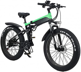 CASTOR Electric Bike CASTOR Electric Bike Adult Folding Electric Bikes, Hybrid Recumbent / Road Bikes, with Aluminum Alloy Frame, LCD Screen, Three Riding Mode, 7 Speed 26 Inch City Mountain Bicycle Booster