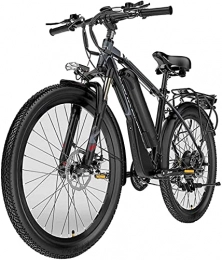 CASTOR Bike CASTOR Electric Bike Bikes, 26'' Electric Mountain Bike, Bicycles Outdoor for Adult 400W 48V 13Ah Removable Large Capacity LithiumIon Battery 21 Speed with LCD Display und Rear Seat