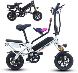CASTOR Electric Bike CASTOR Electric Bike Bikes, Electric Bicycle EBikes Folding Lightweight 350W 48V Can Switch Three Sport Modes During Riding, Bike for Adults Max Speed Is 25KM / H for Teens Men Women