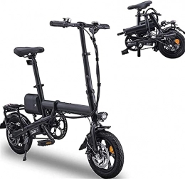 CASTOR Electric Bike CASTOR Electric Bike Electric Folding Bike Lightweight Folding Compact bike, 12 Inch Wheels, Pedal Assist Unisex Bicycle, Max Speed 25 Km / H, Portable Easy To Store in Caravan, Motor Home, Boat