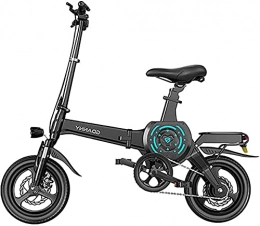 CASTOR Electric Bike CASTOR Electric Bike Folding 14" Electric Bike 400W Aluminum Electric Bicycle with Pedal for Adults And Teens, Or Sports Outdoor Cycling Travel Commuting, Shock Absorption Mechanism (Size : 100KM)