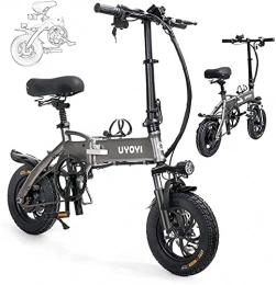 CASTOR Bike CASTOR Electric Bike Folding EBike Electric Bike 250W Aluminum Electric Bicycle, Adjustable Lightweight Magnesium Alloy Frame Folding Variable Speed EBike with LCD Screen, for Adults And Teens