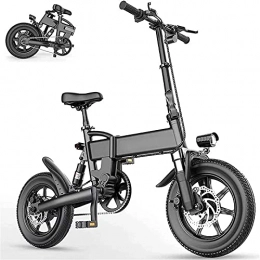 CASTOR Bike CASTOR Electric Bike Folding Electric Bike 15.5Mph Aluminum Alloy Electric Bikes for Adults with 16" Tire And 250W 36V Motor EBike City Commute Waterproof 3Mode Electric Bicycle