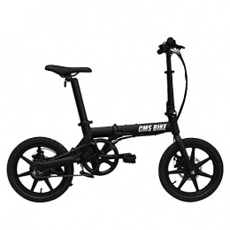 CBA BING Electric Bike CBA BING Electric Folding Bike - Portable and Easy to Store in Caravan, Motor Home, with LCD Speed Display and ACS cruise control system, Removable Large Capacity Lithium-Ion Battery