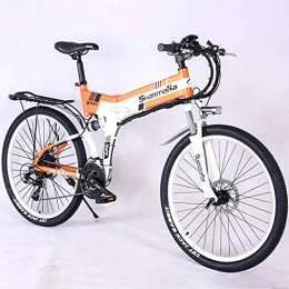 CBA BING Electric Bike CBA BING Electric Mountain Bike, fiugsed 26'' Electric Mountain Bike with Removable Large Capacity Lithium-Ion Battery (48V 350W), Three Working Modes