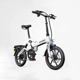CCLLA Electric Bike CCLLA mountain bikes Electric Mountain Bike, Folding Bicycle Electric Bike for Adults Women, 250W Electric Bicycle 16" with 48V Man E-Bike for Commuter City Commuting Outdoor Cycling Travel Work Out