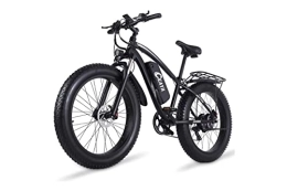 Ceaya Electric Bike Ceaya Electric Bikes for adults, E bikes for men, Fat Tire Electric Bike With 4.0 * 26, Electric Mountain Bike with Back Seat