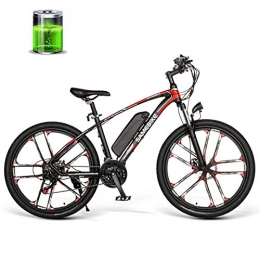 CHJ Bike CHJ 26 inch mountain cross country electric bike 350W 48V 8AH electric 30km / h high speed suitable for male and female adults