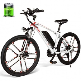 CHJ Electric Bike CHJ Electric mountain bike, 26 inch lithium battery off-road mountain bike 350W 48V 8AH for men and women for adult off-road travel 30km / h
