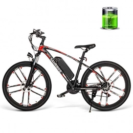 CHJ Electric Bike CHJ Mountain Electric Bicycle 26 Inch 30Km / H High Speed Electric Bicycle 350W 48V 8AH Male and Female Adult Off-Road Travel Mountain Bike