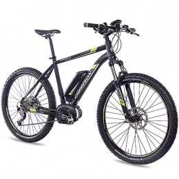 CHRISSON 27.5Inch Mountain Bike E-bike Pedelec Electric Bicycle Bosch E/1.0Pline & Acera 3000Black 48cm