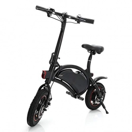 CHTOYS Electric Bike CHTOYS Folding Electric Bicycle Lightweight and Aluminum E-Bike 20 mph 12 Mile Range Electric Bike with 350W Powerful Motor and 36V 6Ah Lithium Battery