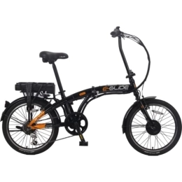 E-GLIDE Electric Bike City Folder Electric Ebike (Orange)