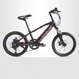 Clothes Electric Bike CLOTHES Commuter City Road Bike 7 Speed Electric Mountain Bike, 36V 6AH Lithium Battery, 240W Beach Snow Bikes, Aluminum Alloy Teenage Student Bicycle, 20 Inch Wheels Unisex