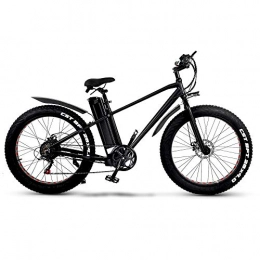CMACEWHEEL KS26 750W Powerful Electric Bike, 26 Inch 4.0 Fat Tire Mountain Bike, 48V 15Ah / 20Ah Battery, Front & Rear Disc Brake (20Ah)