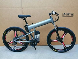 COCKE Electric Mountain Bike, Adult Folding Bike, Removable Lithium-Ion Battery, (36V13AH Battery, 80Km Range),e