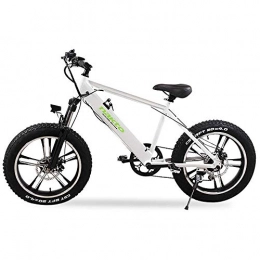 COKECO Bike COKECO Electric Mountain Bike 350W Electric Bicycle Power 36V10Ah Lithium Battery Car 20 Inch 4.0 Wide Tire Snowmobile Variable Speed Mountain Off-road Vehicle