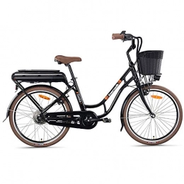 COKECO Electric Bike COKECO Scooters Electric Bikes With Child Seat, 24 Inch Electric Bicycle Adult 48V7.5Ah Lithium Battery Assisted Bicycle 350W Motor Transport Men And Women New National Standard Elderly