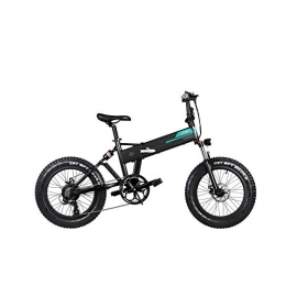 collectsound Electric Bike collectsound Fat Tire Electric Folding Bicycle Mountain Beach Snow Bike for Adults, Max Speed 25km / h Unisex Bicycle Received within 5-7 days