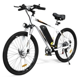 COLORWAY  COLORWAY Electric Bike for Adults, 26" Mountain Bike, Electric Bicycle Commute E-bike with 36V 15Ah Removable Battery, LCD Display, Dual Disk Brake, Range up to 45-100km.