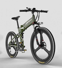 Clothes Bike Commuter City Road Bike Adult mens Electric Mountain Bike, 48V 10.4AH Lithium Battery, 400W Aluminum Alloy Electric Bikes, 7 speed Off-Road Electric Bicycle, 26 Inch Wheels Unisex ( Color : D )