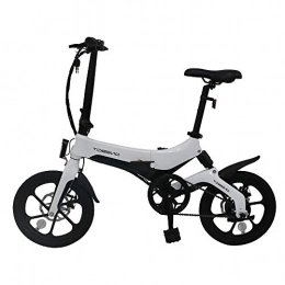 Coolautoparts Electric Bike Coolautoparts 16 Inch Folding Electric Bikes for for Women Men 250W 25km / h City Mountain E-Bike 36V 6.4 Ah Removable Lithium Battery LCD Screen Disc Brakes 3 Modes [EU Stock