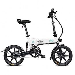 Crabitin Bike Crabitin Electric Bike, 16 inch Foldable Electric Bicycle with Shock Absorber Mobile Phone Holder 250W Engine & Adjustable Seat for Adults (Separately purchase adapter)